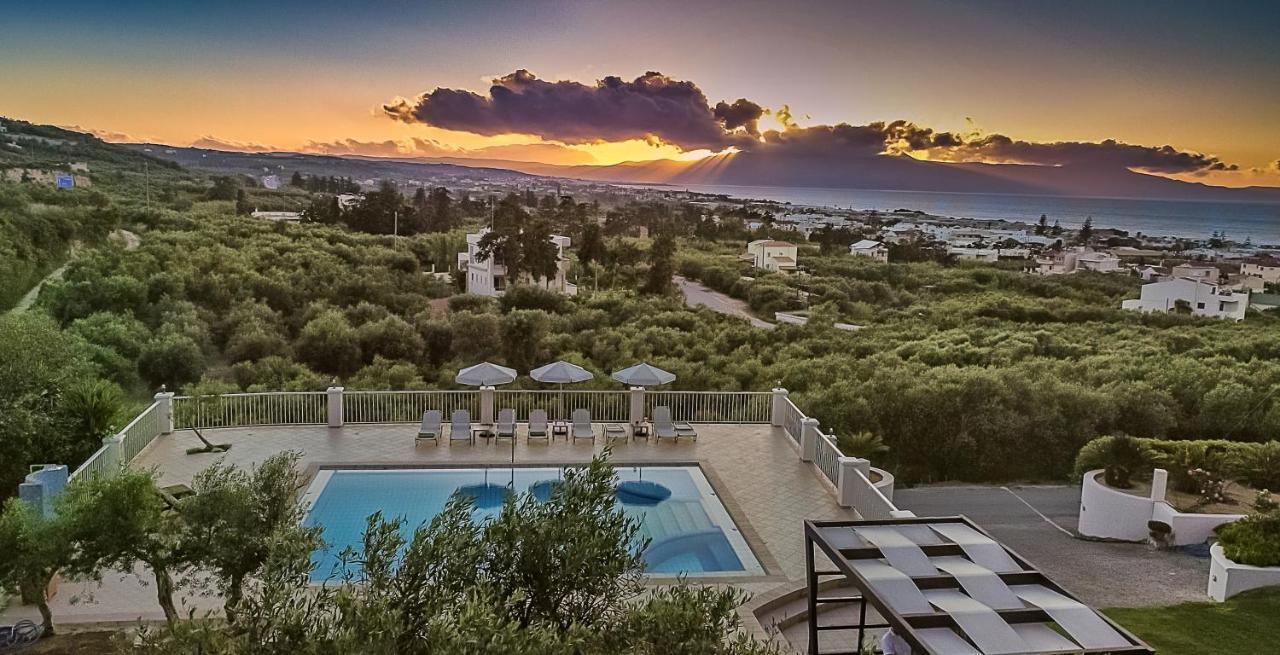 הוילה פלטניאס Cretan Blu Platanias מראה חיצוני תמונה